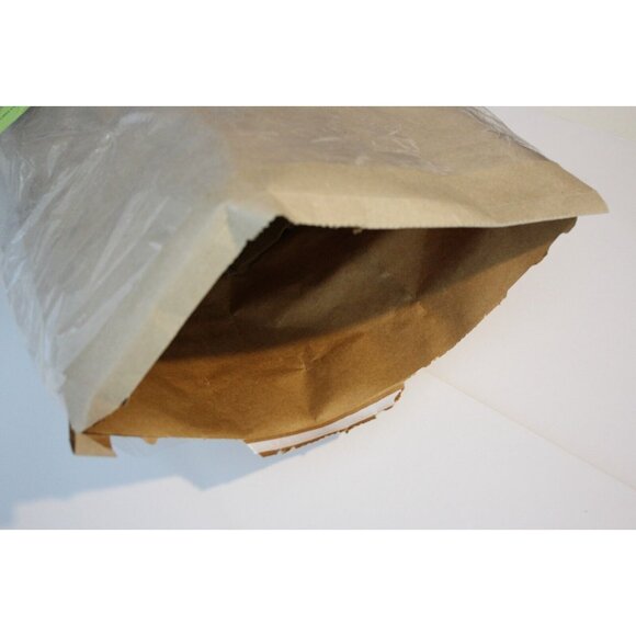 YZY x GAP Mens Small Cropped Brown Double Layer Heavy Hoodie NEW R1592 - Picture 7 of 7